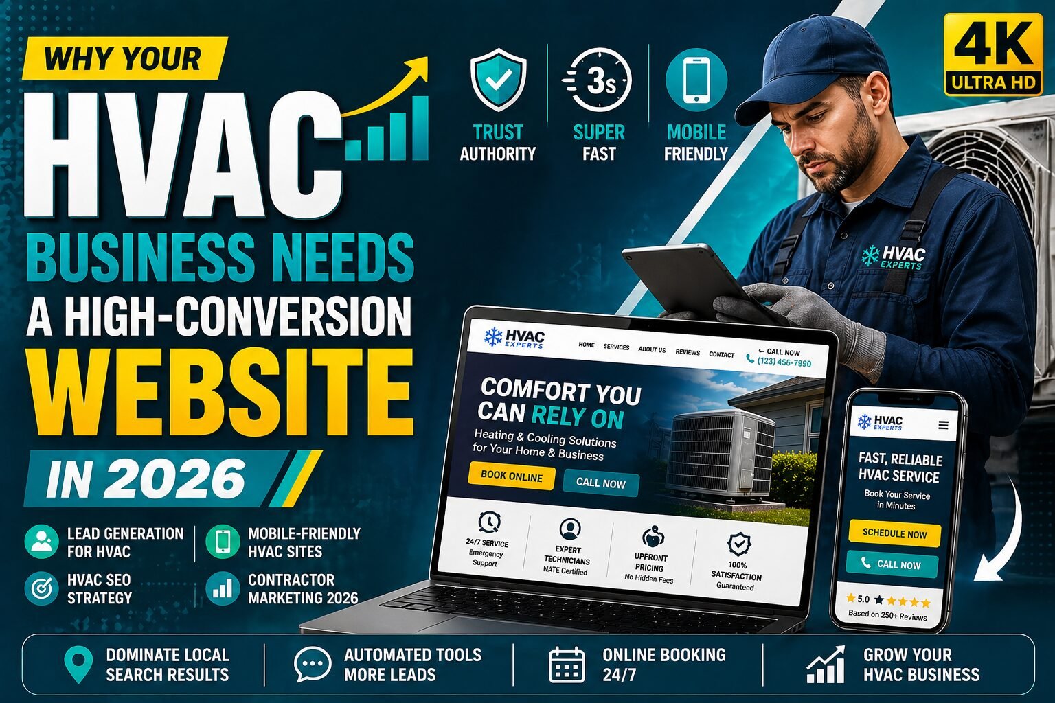 HVAC Website Design